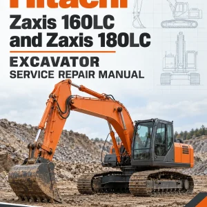 Hitachi Zaxis 160LC and Zaxis 180LC Excavator Service Repair Manual Hitachi Zaxis 160LC and Zaxis 180LC Excavator Service Repair Manual