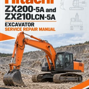 Hitachi ZX200-5A and ZX210LCN-5A Excavator Service Repair Manual Hitachi ZX200-5A and ZX210LCN-5A Excavator Service Repair Manual