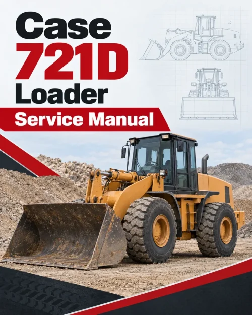 Case 721D Loader Service Manual
