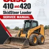 Case 410 and 420 SkidSteer Loader Service Manual Case 410 and 420 SkidSteer Loader Service Manual