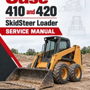 Case 410 and 420 SkidSteer Loader Service Manual