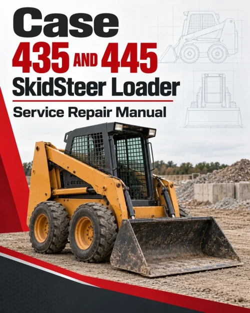 Case 435 and 445 SkidSteer Loader Service Manual Case 435 and 445 SkidSteer Loader Service Manual
