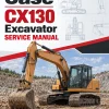 Case CX130 Excavator Service Manual