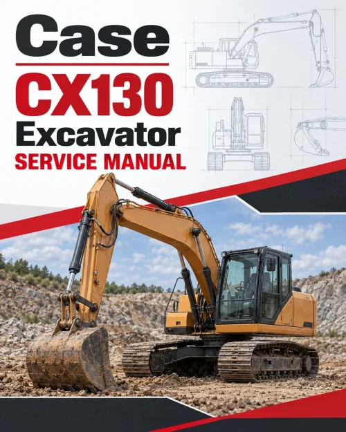 Case CX130 Excavator Service Manual
