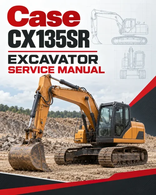Case CX135SR Excavator Service Manual Case CX135SR Excavator Service Manual