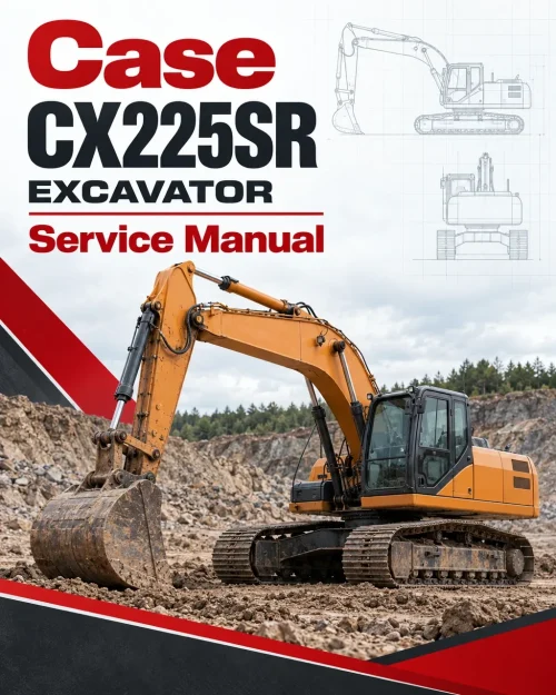 Case CX225SR Excavator Service Manual Case CX225SR Excavator Service Manual