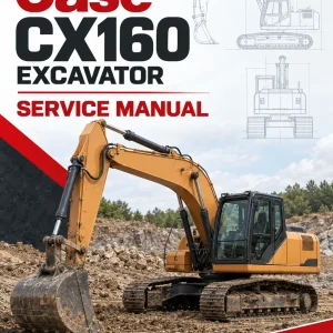 Case CX160 Excavator Service Manual
