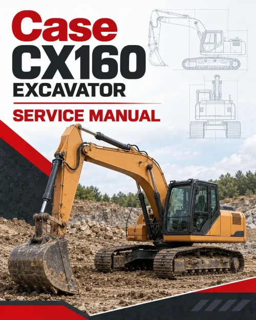 Case CX160 Excavator Service Manual
