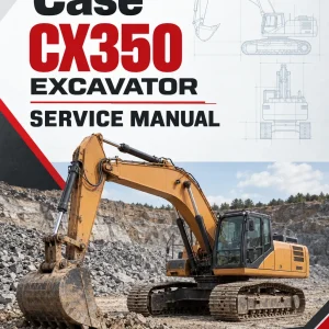 Case CX350 Excavator Service Manual