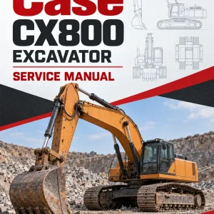 Case CX800 Excavator Service Manual