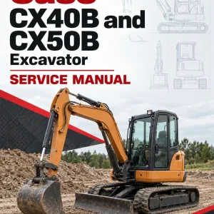 Case CX40B and CX50B Excavator Service Manual Case CX40B and CX50B Excavator Service Manual