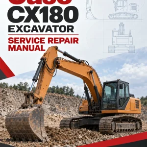 Case CX180 Excavator Service Manual