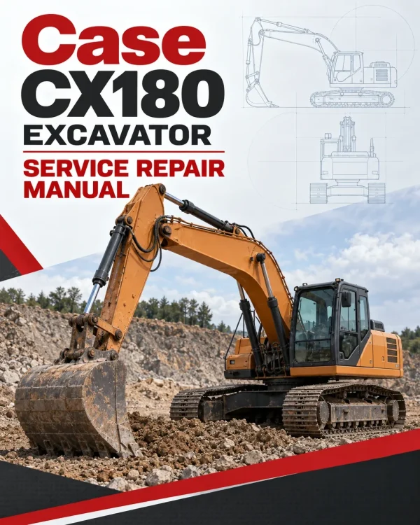 Case CX180 Excavator Service Manual