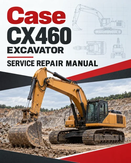Case CX460 Excavator Service Manual