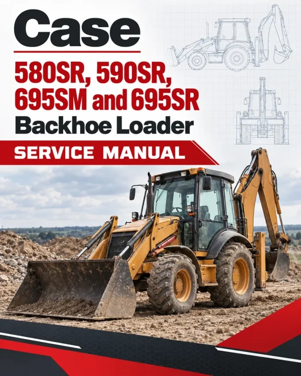 Case 580SR, 590SR, 695SM and 695SR Backhoe Loader Service Manual Case 580SR, 590SR, 695SM and 695SR Backhoe Loader Service Manual