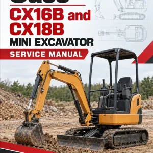 Case CX16B and CX18B Mini Excavator Service Manual Case CX16B and CX18B Mini Excavator Service Manual