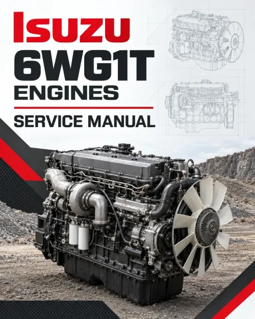 Isuzu 6WG1T Engines Service Manual