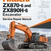 Hitachi ZX870-6 and ZX890H-6 Excavator Service Repair Manual Hitachi ZX870-6 and ZX890H-6 Excavator Service Repair Manual