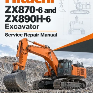 Hitachi ZX870-6 and ZX890H-6 Excavator Service Repair Manual Hitachi ZX870-6 and ZX890H-6 Excavator Service Repair Manual