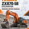 Hitachi ZX870-5B Excavator Service Repair Manual Hitachi ZX870-5B Excavator Service Repair Manual