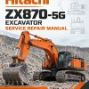 Hitachi ZX870-5G Excavator Service Repair Manual