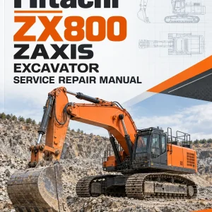 Hitachi ZX800 ZAXIS Excavator Service Repair Manual Hitachi ZX800 ZAXIS Excavator Service Repair Manual
