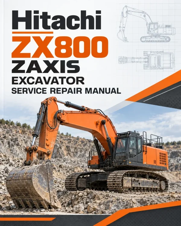 Hitachi ZX800 ZAXIS Excavator Service Repair Manual Hitachi ZX800 ZAXIS Excavator Service Repair Manual