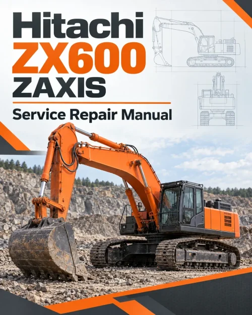 Hitachi ZX600 ZAXIS Excavator Service Repair Service Repair Manual Hitachi ZX600 ZAXIS Excavator Service Repair Service Repair Manual