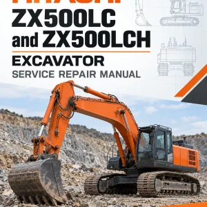 Hitachi ZX500LC and ZX500LCH Excavator Service Repair Manual Hitachi ZX500LC and ZX500LCH Excavator Service Repair Manual