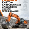 Hitachi ZX470-6, ZX490LCH-6 and ZX530LCH-6 Excavator Repair Manual Hitachi ZX470-6, ZX490LCH-6 and ZX530LCH-6 Excavator Repair Manual