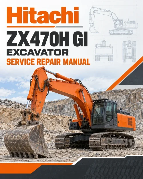 Hitachi ZX470H GI Excavator Service Repair Manual Hitachi ZX470H GI Excavator Service Repair Manual