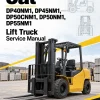 CAT DP40NM1, DP45NM1, DP50CNM1, DP50NM1, DP55NM1 Lift Truck Service Manual CAT DP40NM1, DP45NM1, DP50CNM1, DP50NM1, DP55NM1 Lift Truck Service Manual