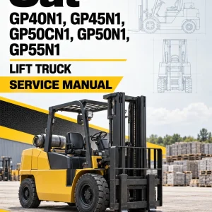 CAT GP40N1, GP45N1, GP50CN1, GP50N1, GP55N1 Lift Truck Service Manual CAT GP40N1, GP45N1, GP50CN1, GP50N1, GP55N1 Lift Truck Service Manual