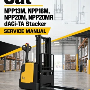 CAT NPP13M, NPP16M, NPP20M, NPP20MR dACi-TA Stacker Service Manual