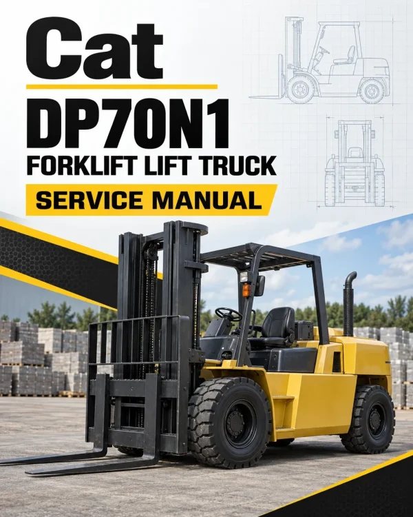 CAT DP70N1 Forklift Lift Truck Service Manual CAT DP70N1 Forklift Lift Truck Service Manual