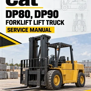 CAT DP80, DP90 Forklift Lift Truck Service Manual CAT DP80, DP90 Forklift Lift Truck Service Manual