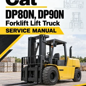 CAT DP80N, DP90N Forklift Lift Truck Service Manual CAT DP80N, DP90N Forklift Lift Truck Service Manual