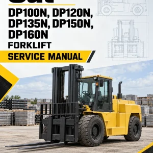 CAT DP100N, DP120N, DP135N, DP150N, DP160N Forklift Service Manual CAT DP100N, DP120N, DP135N, DP150N, DP160N Forklift Service Manual
