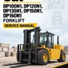 CAT DP100N1, DP120N1, DP135N1, DP150N1, DP160N1 Forklift Service Manual CAT DP100N1, DP120N1, DP135N1, DP150N1, DP160N1 Forklift Service Manual