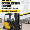 CAT EC15N, EC18N, EC20N Forklift Lift Truck Service Manual CAT EC15N, EC18N, EC20N Forklift Lift Truck Service Manual