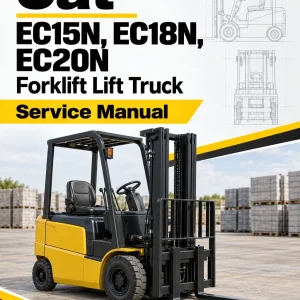 CAT EC15N, EC18N, EC20N Forklift Lift Truck Service Manual CAT EC15N, EC18N, EC20N Forklift Lift Truck Service Manual