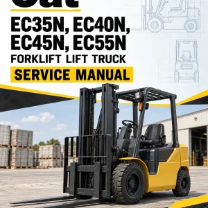 CAT EC35N, EC40N, EC45N, EC55N Forklift Lift Truck Service Manual CAT EC35N, EC40N, EC45N, EC55N Forklift Lift Truck Service Manual