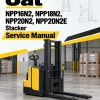 CAT NPP16N2, NPP18N2, NPP20N2, NPP20N2E Stacker Service Manual