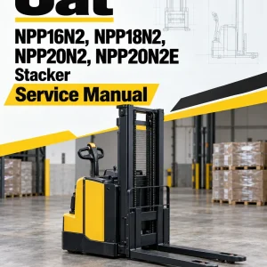 CAT NPP16N2, NPP18N2, NPP20N2, NPP20N2E Stacker Service Manual CAT NPP16N2, NPP18N2, NPP20N2, NPP20N2E Stacker Service Manual