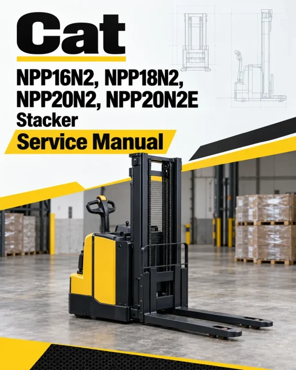 CAT NPP16N2, NPP18N2, NPP20N2, NPP20N2E Stacker Service Manual