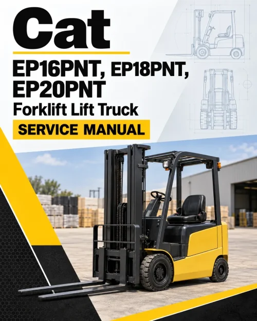 CAT EP16PNT, EP18PNT, EP20PNT Forklift Lift Truck Service Manual CAT EP16PNT, EP18PNT, EP20PNT Forklift Lift Truck Service Manual