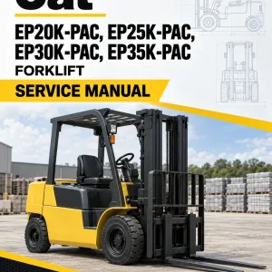 CAT EP20K-PAC, EP25K-PAC, EP30K-PAC, EP35K-PAC Forklift Service Manual CAT EP20K-PAC, EP25K-PAC, EP30K-PAC, EP35K-PAC Forklift Service Manual