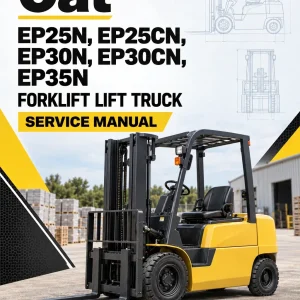 CAT EP25N, EP25CN, EP30N, EP30CN, EP35N Forklift Lift Truck Service Manual