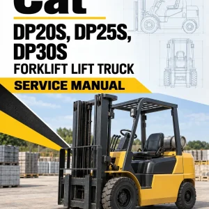 CAT DP20S, DP25S, DP30S Forklift Lift Truck Service Manual CAT DP20S, DP25S, DP30S Forklift Lift Truck Service Manual