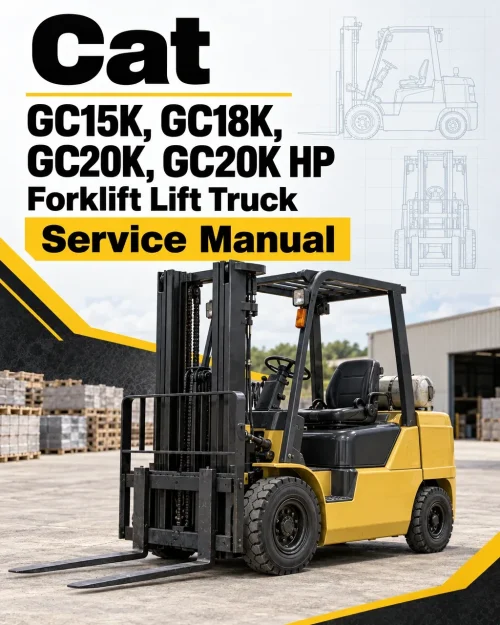 CAT GC15K, GC18K, GC20K, GC20K HP Forklift Lift Truck Service Manual CAT GC15K, GC18K, GC20K, GC20K HP Forklift Lift Truck Service Manual